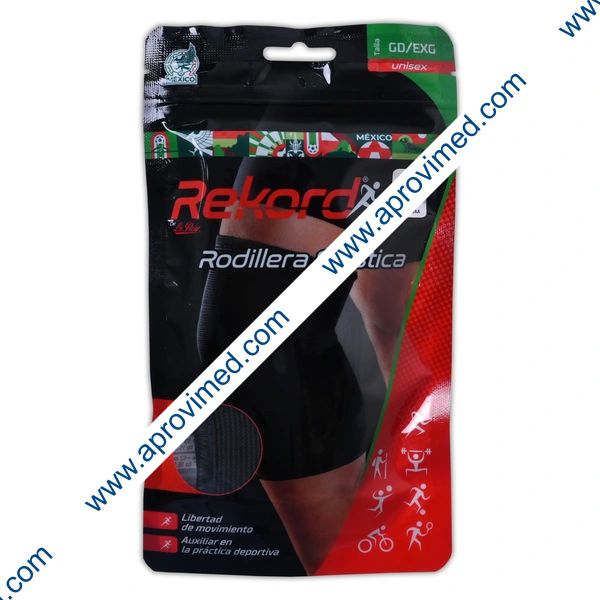 RODILLERA ELAST. DEPORTIVA "Rekord" UNISEX T: Gd/ExG. 40-42cm. c/1 Pza.