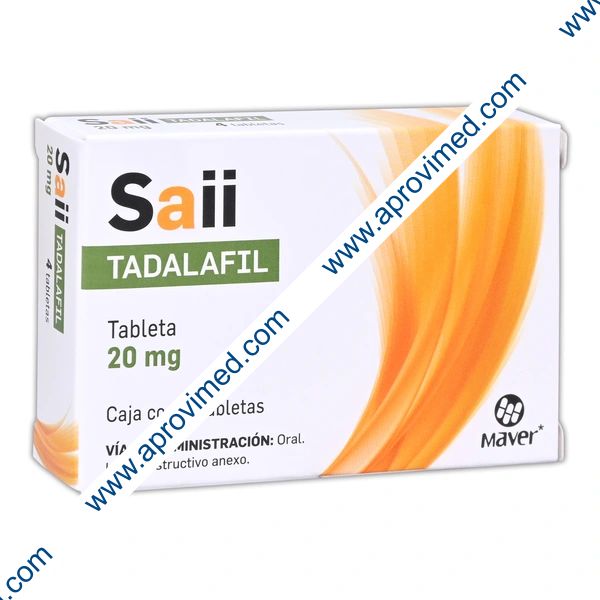 SAII c/4 TABLETAS 20 MG.