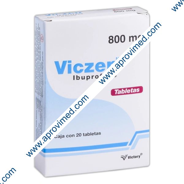 VICZEN Caja c/20 TABS. 800 MG.