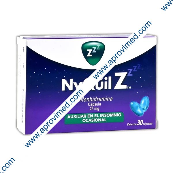 NYQUIL Z c/30 CAPS. 25 MG.