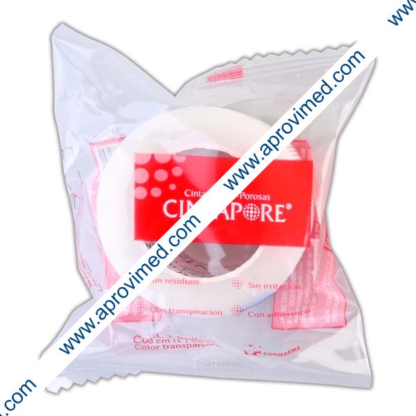 CINTAPORE Color Transparente Rollo A: 2.5cm. (1"); L: 5m. Bolsa c/1 Pza.