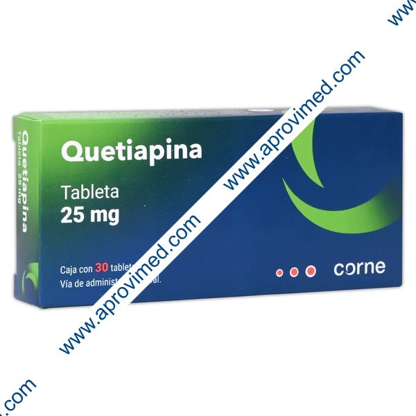 QUETIAPINA (Corne) c/30 TABS.  25 MG.