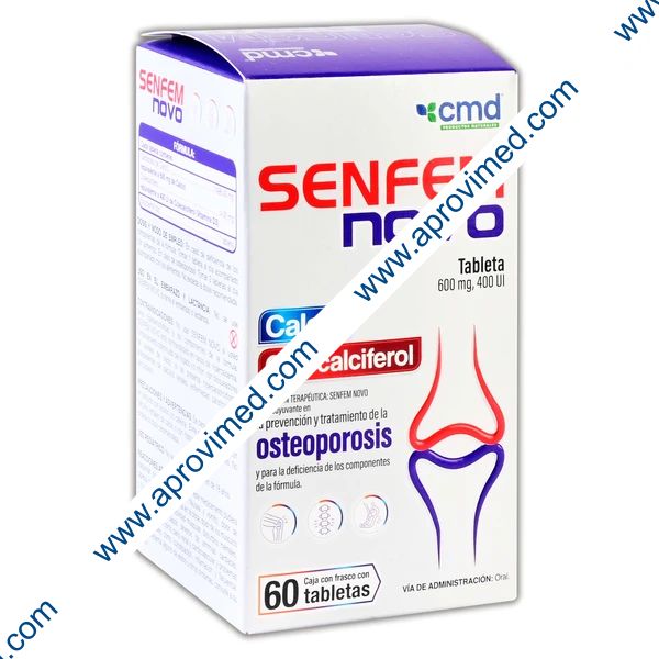SENFEM-NOVO c/60 TABS. 600 MG/400 UI.