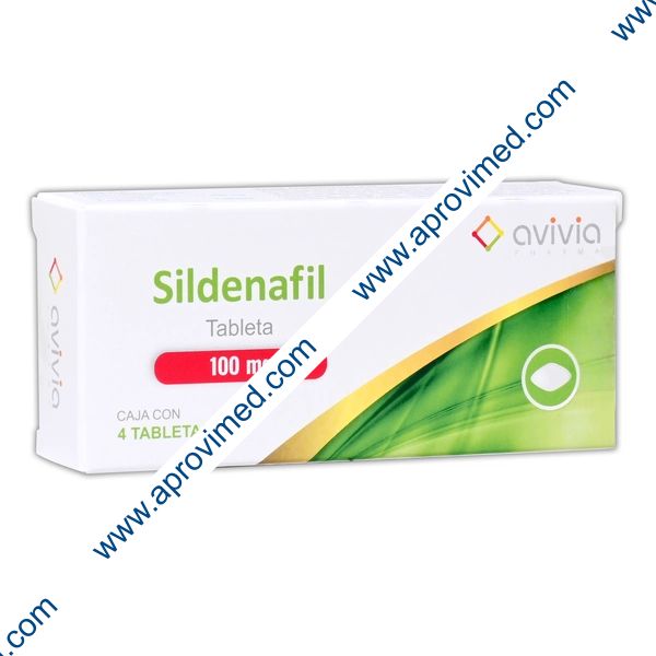 SILDENAFIL (Avivia) c/4 TABS. 100 MG.