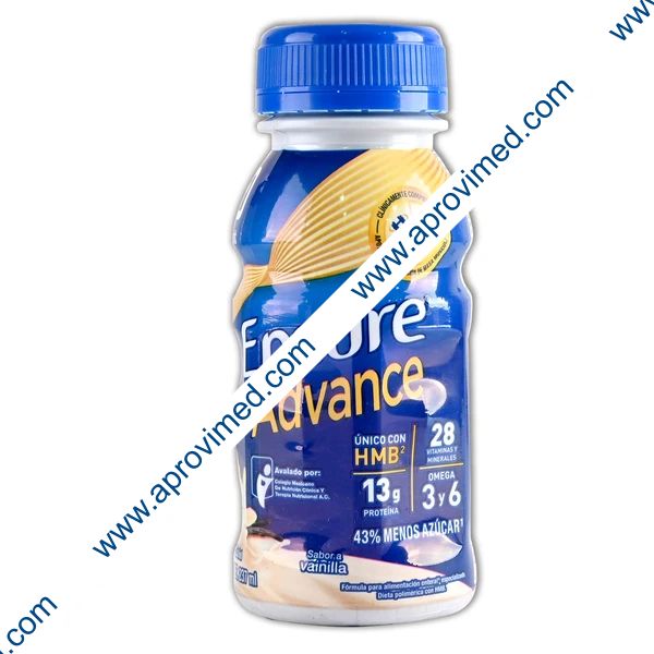 ENSURE ADVANCE LÍQUIDO Sab. Vainilla 237 ML. 1 Kcal/1 mL.