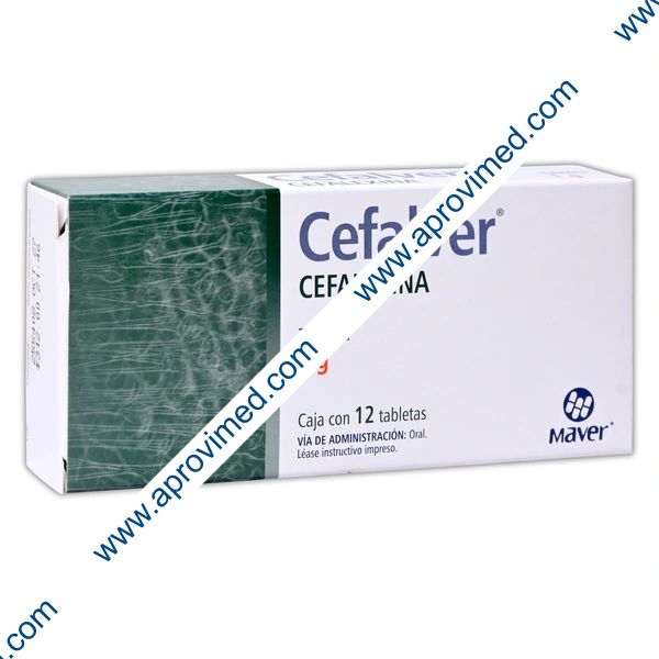 CEFALVER c/12 TABLETAS 1 G.