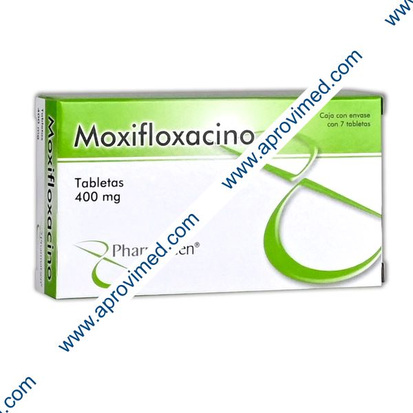 MOXIFLOXACINO (Pharmagen) c/7 TABS. 400 MG.