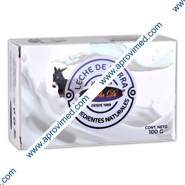 JABÓN de LECHE DE BURRA (Karla Di) Barra c/100 G.