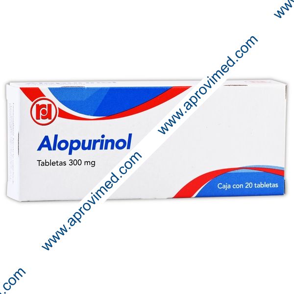 ALOPURINOL (Randall) c/20 TABS. 300 MG.