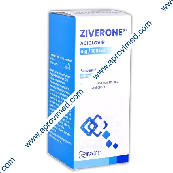 ZIVERONE SUSP. Fco. 120 ML. 200 MG/5 ML.