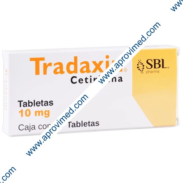 TRADAXIN Cja. c/20 TABS. 10 MG.