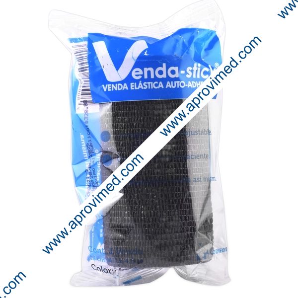 VENDA-STICK Auto adherente (Color Negro) 10cm. (4") x 4.5m. c/1 Pza.