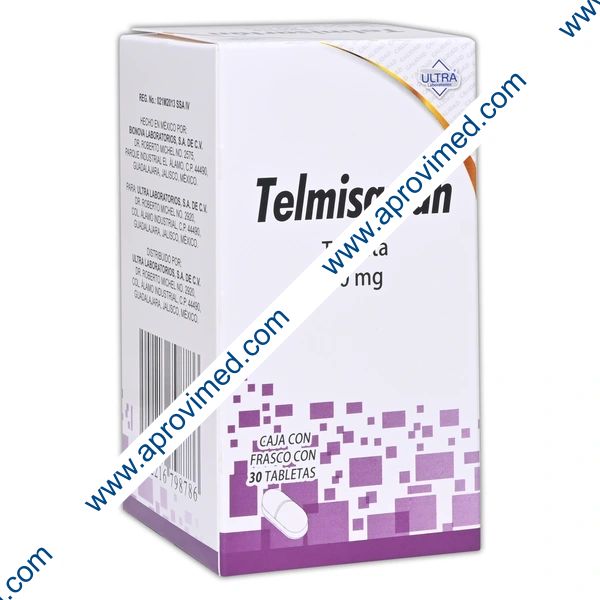 TELMISARTÁN (Ultra) c/30 TABS. 40 MG.