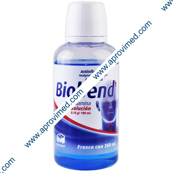 BIOBEND SOL. Bucofaríngea Fco. 360 ML. 0.15 G/100 ML.