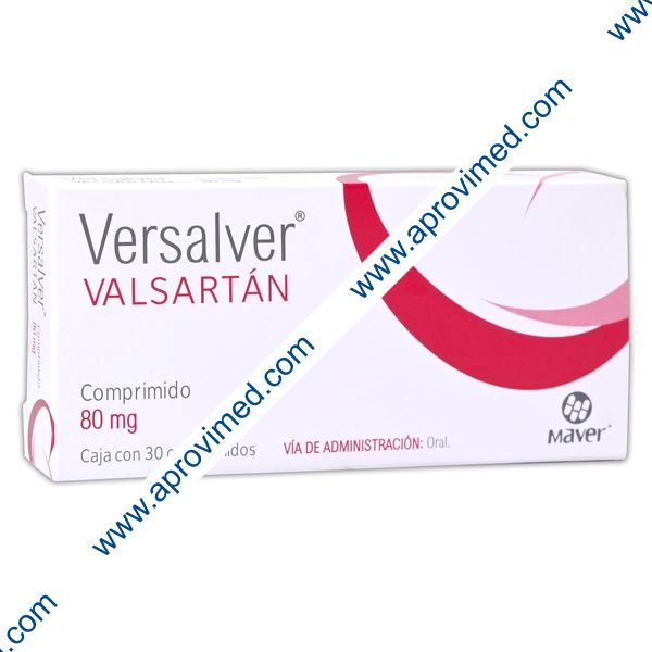 VERSALVER c/30 COMPS.  80 MG.