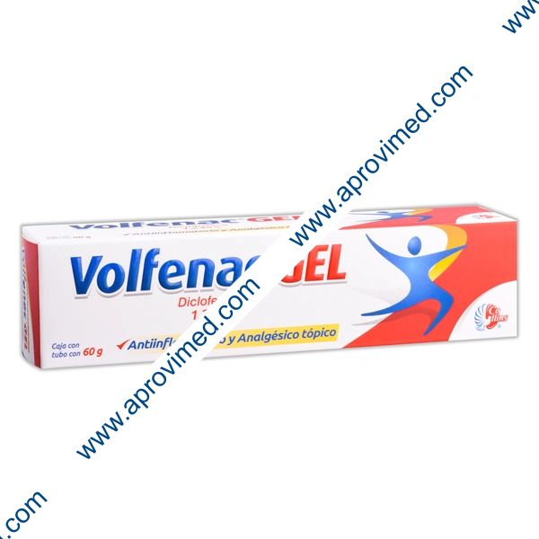 VOLFENAC GEL 1.235% Tubo c/60 G.