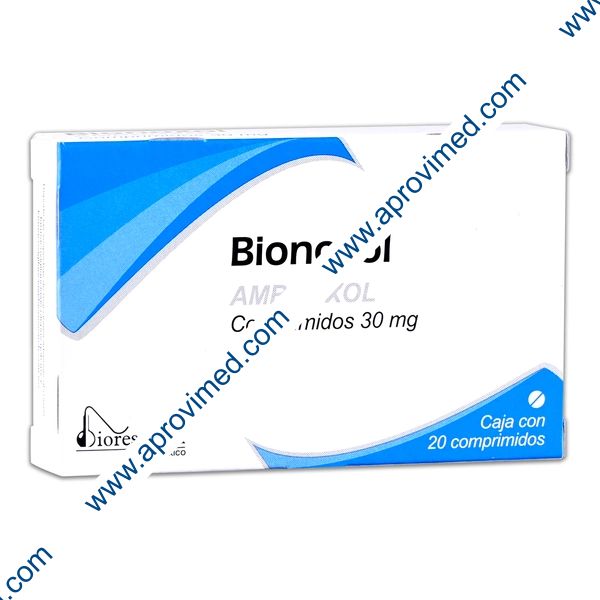 BIONOXOL c/20 COMPS. 30 MG.