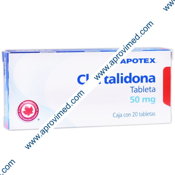 CLORTALIDONA (Apotex) c/20 TABS. 50 MG.