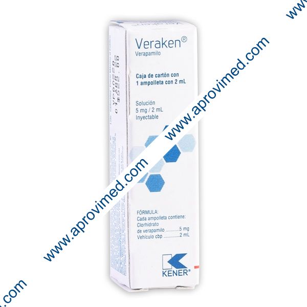 VERAKEN Sol. Iny. c/1 AMPTA. 5 MG/2 ML.