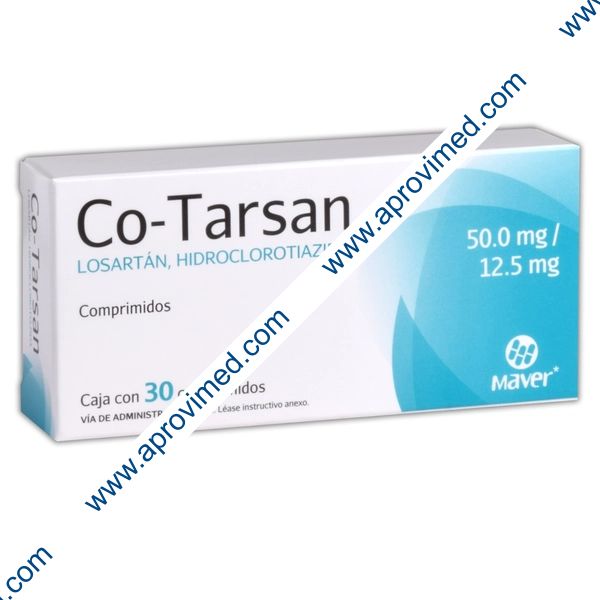 CO-TARSAN c/30 COMPS.  50/12.5 MG.