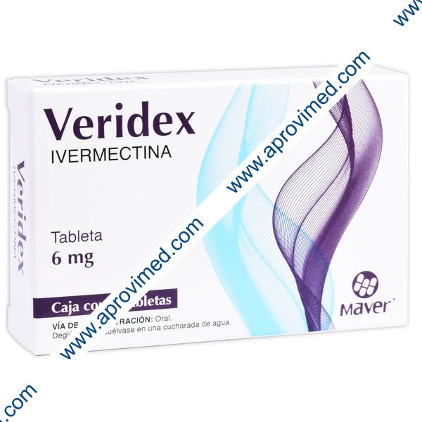 VERIDEX c/4 TABS. 6 MG.