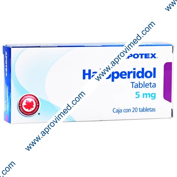 HALOPERIDOL (Apotex) c/20 TABS. 5 MG.