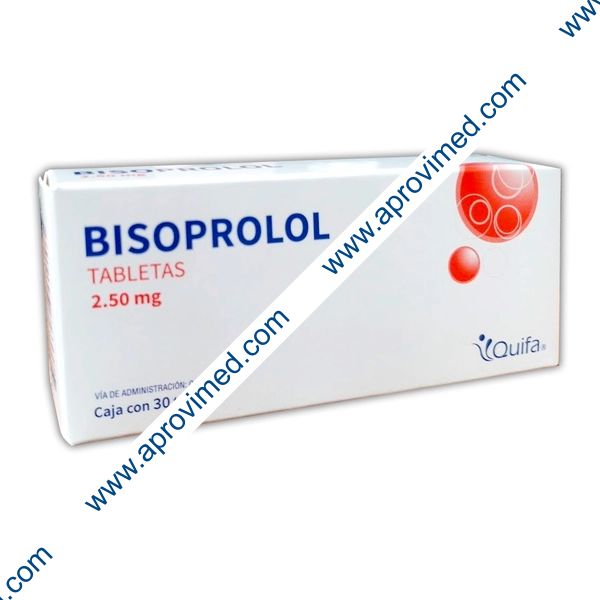 BISOPROLOL (Perrigo) c/30 TABS. 2.50 MG.