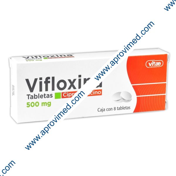 VIFLOXINA c/8 TABS. 500 MG.