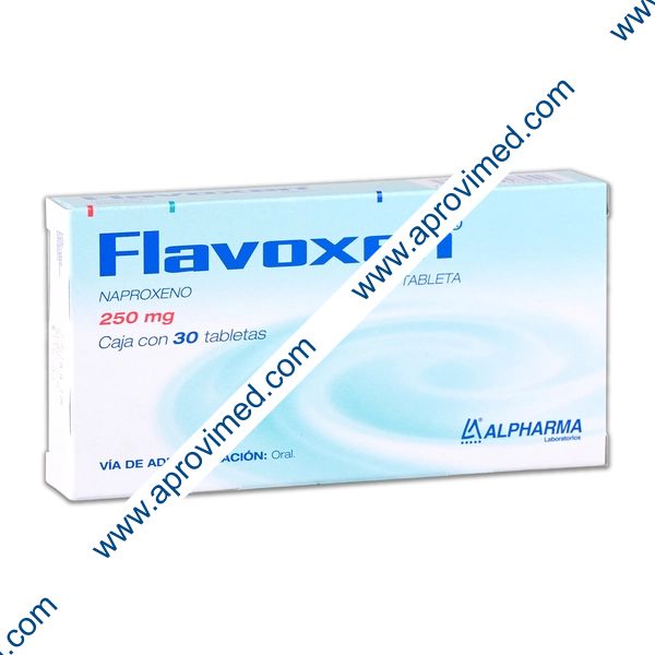 FLAVOXEN c/30 TABS. 250 MG.