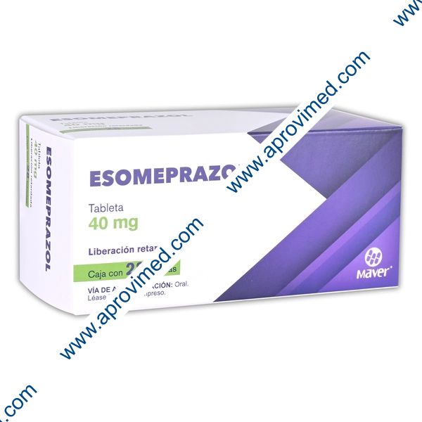 ESOMEPRAZOL (Maver) c/28 TABS. Lib. Rtda. 40 MG.