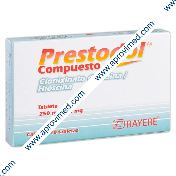 PRESTODOL Compuesto c/10 TABS. 250/10 MG.