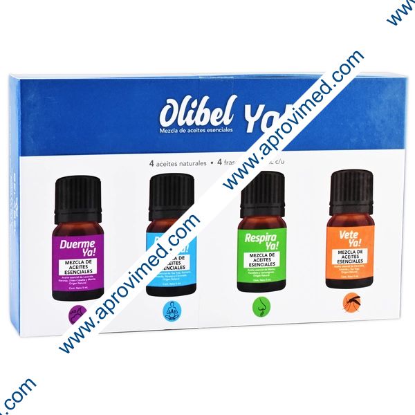 OLIBEL YA! KIT MEZCLA de ACEITES ESENCIALES c/4 Fcos. 5 ML.