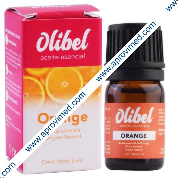 OLIBEL ACEITE ESENCIAL "ORANGE" c/1 Fco. 5 ML.
