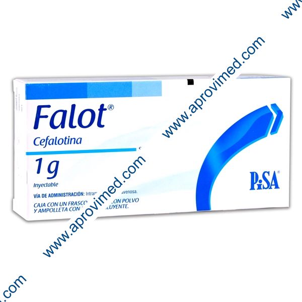 FALOT Sol. Iny. c/1 FCO. AMP. 1 G/5 ML.