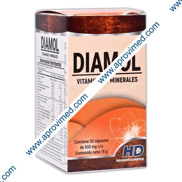 DIAMOL c/30 CAPS. 500 MG.