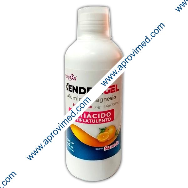 KENDRAGEL SUSP. Fco. 240 ML. 3.7-4.0 G/100 ML.