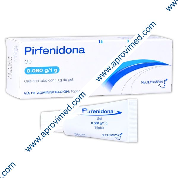 PIRFENIDONA (Neolpharma) GEL Tubo c/10 G. 0.080 G/1 G.