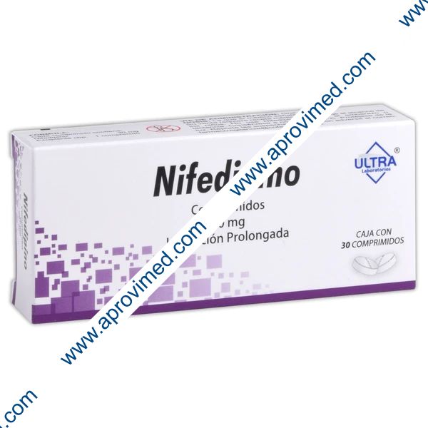 NIFEDIPINO (Ultra) c/30 COMPS. L.P. 30 MG.