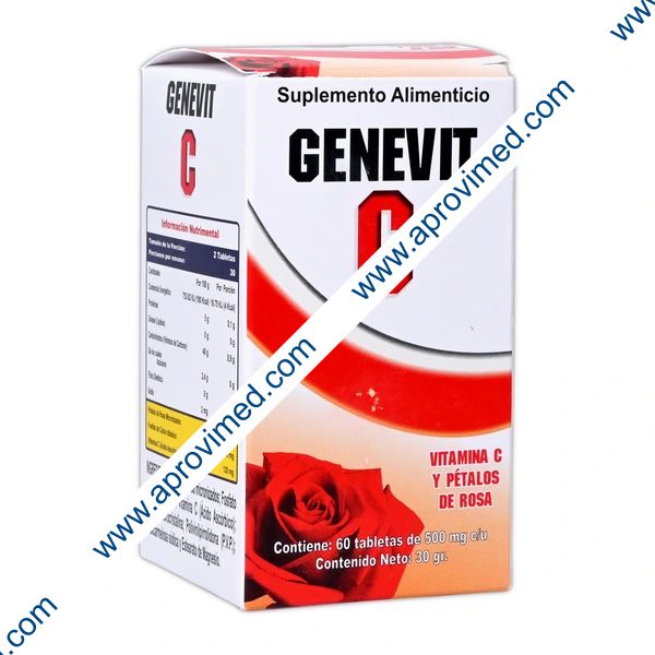 GENEVIT C c/60 TABS. 500 MG.