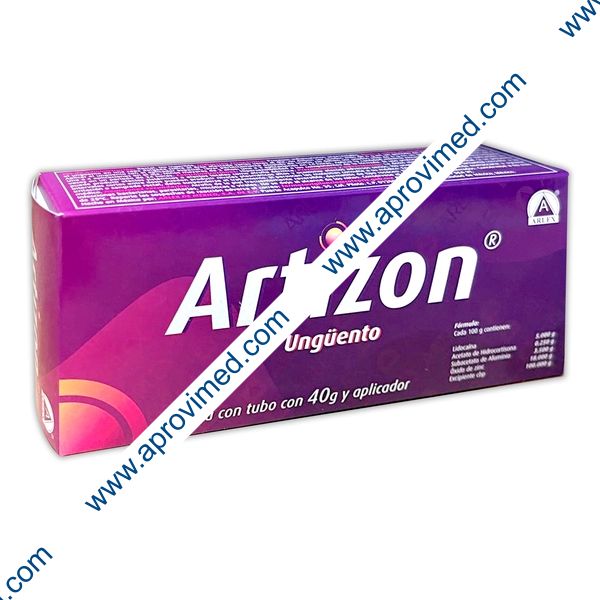 ARTIZON Ungüento Rectal TUBO c/40 G. 5.000-0.250 G/100 G. y Aplicador.