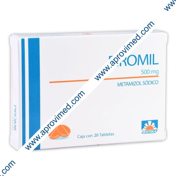 PIROMIL c/20 TABS. 500 MG.
