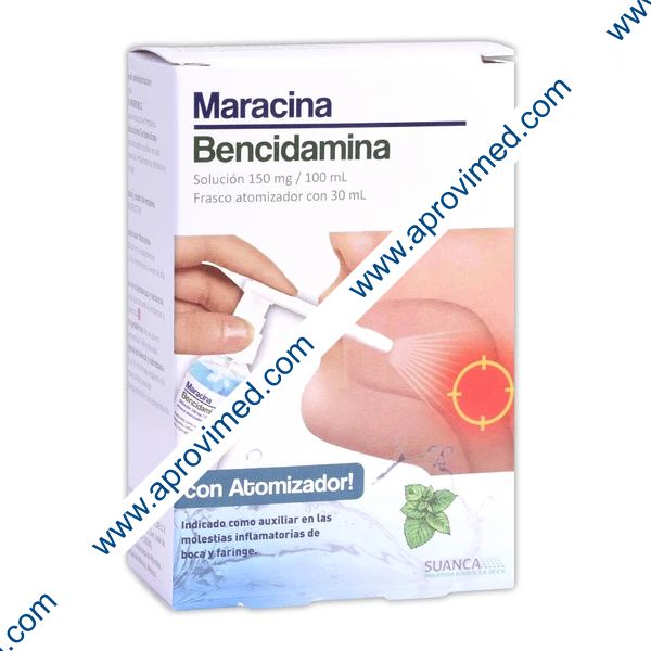 MARACINA SOL. BUCAL Fco. Atomizador c/30 ML. 150 MG/100 ML.