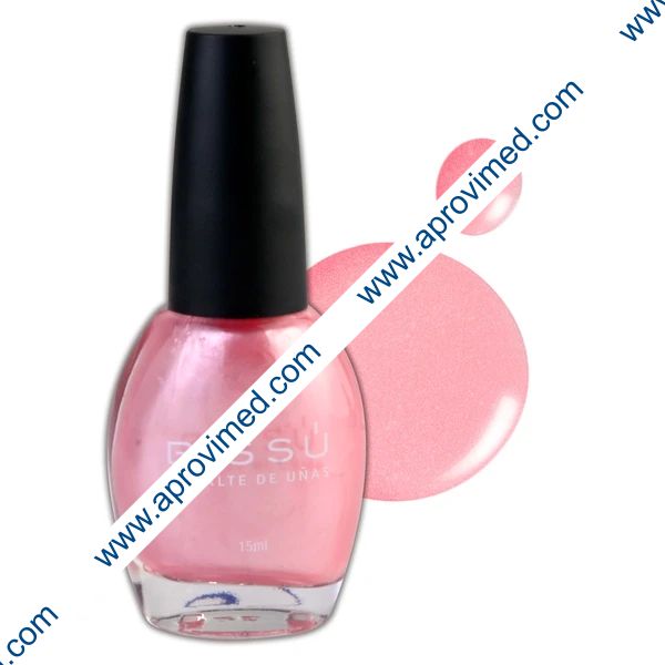 BISSÚ ESMALTE DE UÑAS Tono 006-Algodón de Azúcar 15 ML.