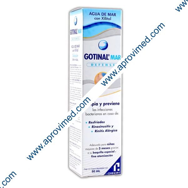 GOTINAL MAR DEFENSE Sol. Nasal Infantil Fco. Atomizador 50 ML.