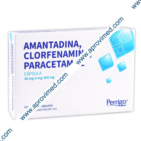 AMATDNA/CLORFNA/PARCTML. (Perrigo) c/24 CAPS. 50/3/300 MG.