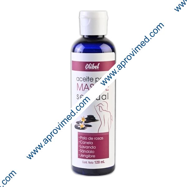 OLIBEL ACEITE PARA MASAJE SENSUAL Fco. 120 ML.