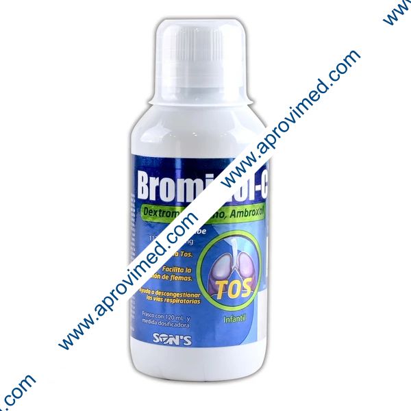 BROMINOL-C JARABE Infantil Fco. 120 ML. 113-150 MG/100 ML.