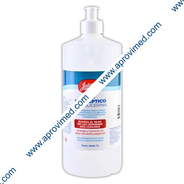 GEL ANTISÉPTICO CON GLICERINA (Jaloma) Env. Atomizador 1 L.