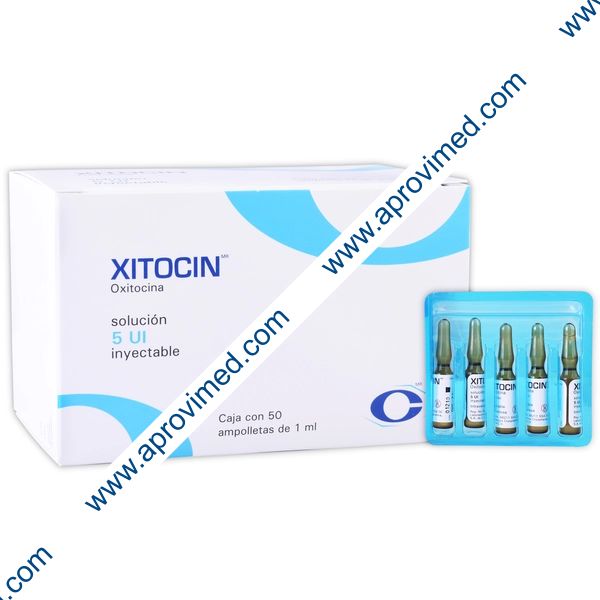 XITOCIN Sol. Iny. c/50 AMPTAS. 5 UI/1 ML.