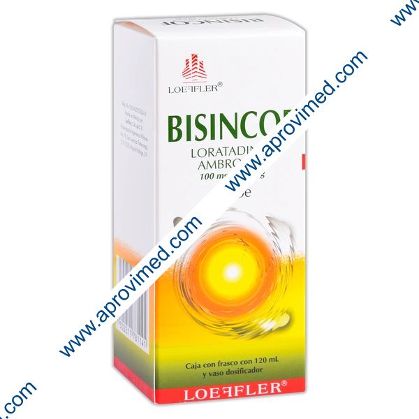 BISINCOF JARABE Fco. 120 ML. 100-600 MG/100 ML.